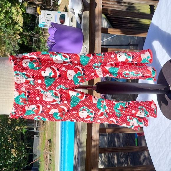 2 pair girls pants, Christmas, ruffle bottoms, sz 2, NWT - Picture 8 of 8
